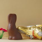 photographs, conceptual art, chocolate, humor, easter bunny undressing